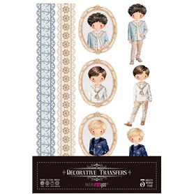 Decorative transfers "Un día para soñar niños" 20x30cm