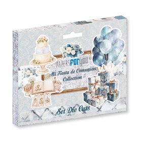 Die Cuts "Mi Fiesta de Comunión Niño" 20 pzs 300gr.