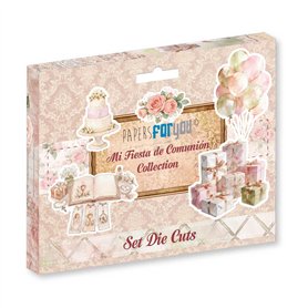 Die Cuts "Mi Fiesta de Comunión Niña" 20 pzs 300gr.