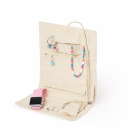 Joyero de Viaje Algodon Natural 30x18cm