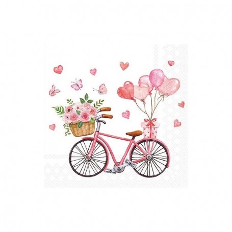 Servilleta BIKE OF LOVE