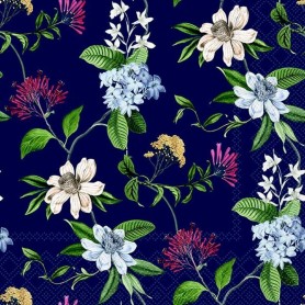 Servilleta FLORAL MIX BLUE