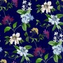 Servilleta FLORAL MIX BLUE