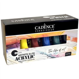 Surtido acrílicos ELITE Cadence 12x75ml