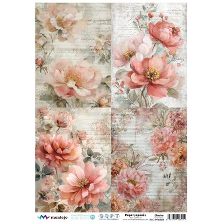 PAPEL DE ARROZ JAPONES SPA5958 A3 30x41cm