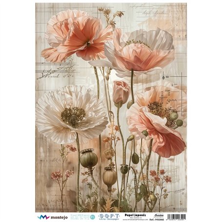 PAPEL DE ARROZ JAPONES SPA5966 A3 30x41cm