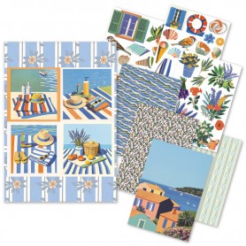 Rice Paper A5 MIXED 8/Pkg Riviera Dream