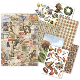 Rice Paper A5 MIXED 8/Pkg Sports Days