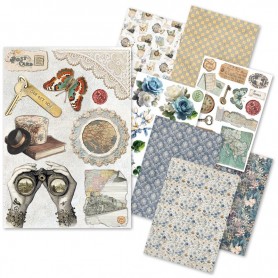 Rice Paper A5 MIXED 8/Pkg Eastern Journey