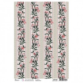 Rice Paper A4 Silken Florals