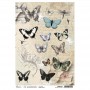Rice Paper A4 Butterfly Rapture