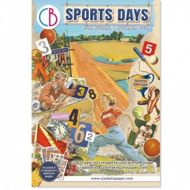 Ephemera Book Sports Days  A4 32/Pkg