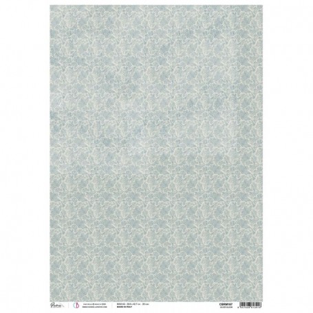 Rice Paper A3 Silver Bloom