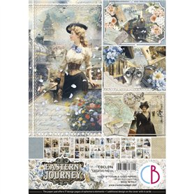 Colecciones Scrap – Papeles y materiales creativos para scrapbooking Ciao Bella Eastern Journey Creative Pad A4 9/Pkg