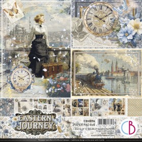 Colecciones Scrap – Papeles y materiales creativos para scrapbooking Ciao Bella Eastern Journey Pad 8"x8" 12/Pkg