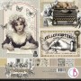Colecciones Scrap – Papeles y materiales creativos para scrapbooking Ciao Bella Typographic Pad 8"x8" 12/Pkg