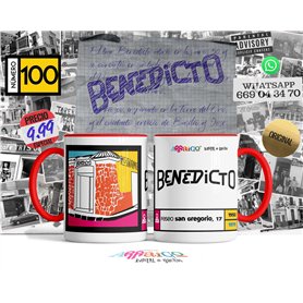 Taza de Ceramica Arraigo BENEDICTO