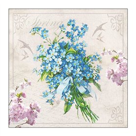 Servilleta impresa Laura 33x33cm