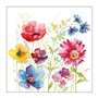Servilleta impresa Aquarell Meadow 30x30cm