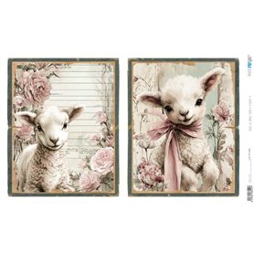 Papel Arroz 54×33 cm 25-30 gr. "Farm & Flowers II"