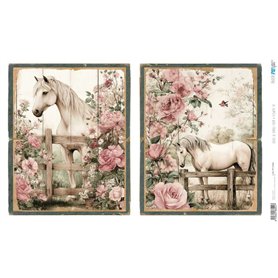 Papel Arroz 54×33 cm 25-30 gr. "Farm & Flowers IV"