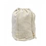 Neceser nature algodón cierre cordón 25x23x15cm