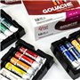 Gouache ROSA 18 colores x 20 ml