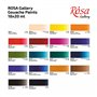 Gouache ROSA 18 colores x 20 ml