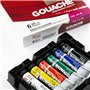 Gouache ROSA 6 colores x 20 ml
