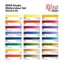 Caja acuarela ROSA "Plein Air" 24 godets