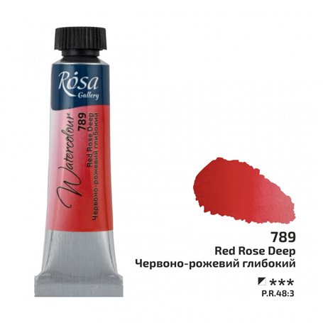 Acuarela 789 Red Rose Deep ROSA GALLERY tubo 10ml