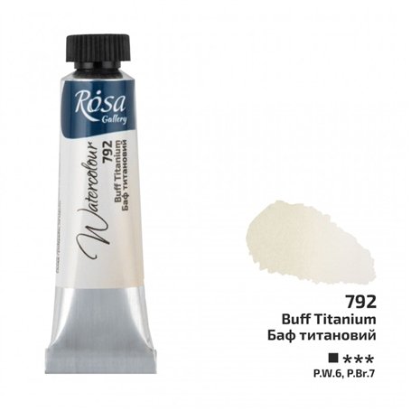 Acuarela 792 Buff Titanium ROSA GALLERY tubo 10ml