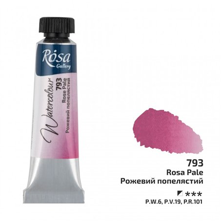 Acuarela 793 Rose Pale ROSA GALLERY tubo 10ml