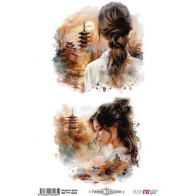 Thermo Transfers 20x30cm (Geisha V)