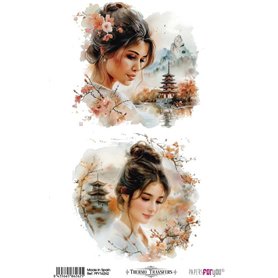 Thermo Transfers 20x30cm (Geisha IV)