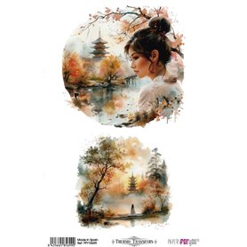 Thermo Transfers 20x30cm (Geisha II)