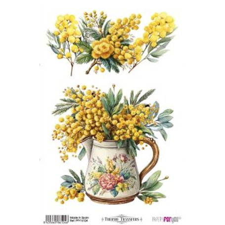 Thermo Transfers 20x30cm (Mimosas II)