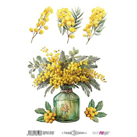 Thermo Transfers 20x30cm (Mimosas I)