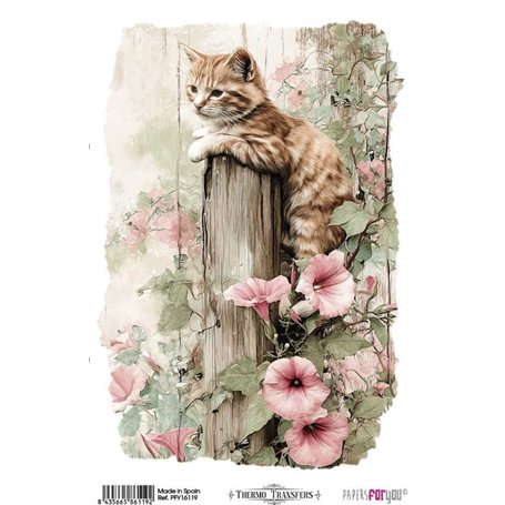 Thermo Transfers 20x30cm (Farm & Flowers Cats)