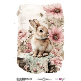 Thermo Transfers 20x30cm (Farm & Flowers Rabbits)