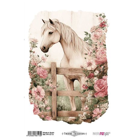 Thermo Transfers 20x30cm (Farm & Flowers Goats)