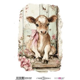 Thermo Transfers 20x30cm (Farm & Flowers Cows)