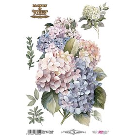 Thermo Transfers 20x30cm Hydrangeas