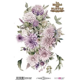 Thermo Transfers 20x30cm Dahlias