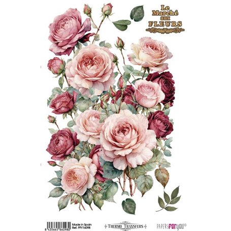 Thermo Transfers 20x30cm Rosé