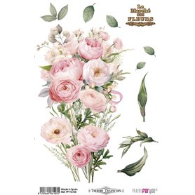 Thermo Transfers 20x30cm Pinky Roses