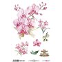 Thermo Transfers 20x30cm Pink Orchids