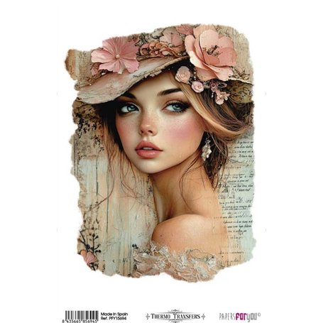 Thermo Transfers 20x30cm Girl V