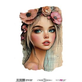 Thermo Transfers 20x30cm Girl III