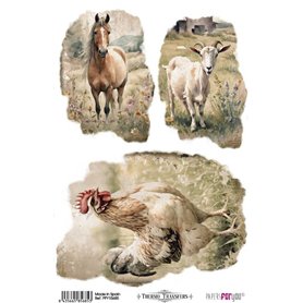Thermo Transfers 20x30cm Farm II